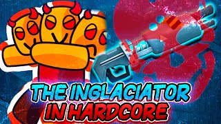 Getting the INGLACIATOR on HARDCORE in Survive Area 51 - Roblox