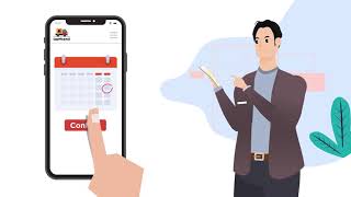 Explainer Video Animation - Shipping Apps [Style 3]