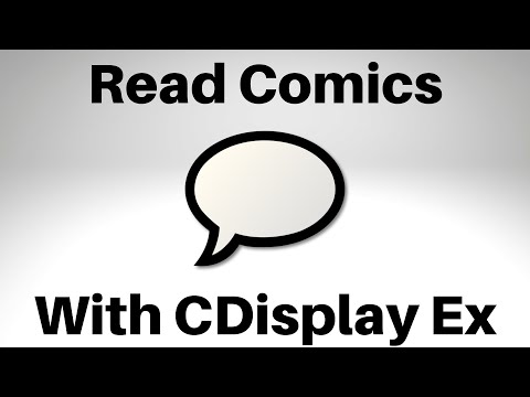How To Read Comics With CDisplay EX