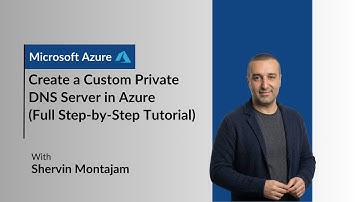 Create a Custom Private DNS Server in Azure (Full Step-By-Step) Tutorial