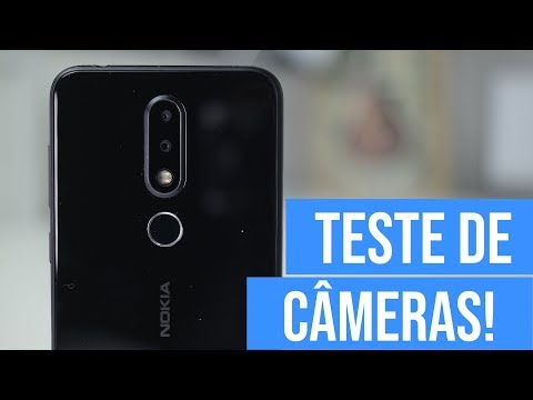 NOKIA X6: Teste de câmeras, vejam que ele SURPREENDE! (Nokia 6.1 Plus)