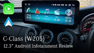 Mercedes-Benz W205 12.3 Android Infotainment 1-Year Review