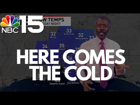 Cold air arrives tonight - NBC 15 WPMI - YouTube