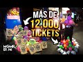 Ganando Bolsas y Pelotas con TICKETS en Máquina de Garra - MiniGames en el Mundo Real Ep. 141