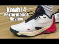 NEW BALANCE KAWHI 4 PERFORMANCE REVIEW! IS THIS THE BEST NEW BALANCE HOOP SHOE YET?