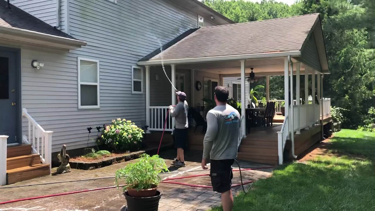 12 volt & Xjet soft washing/ house washing YouTube