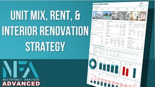 MFA-ADVANCED Unit Mix, Rent, & Interior Renovation Strategy