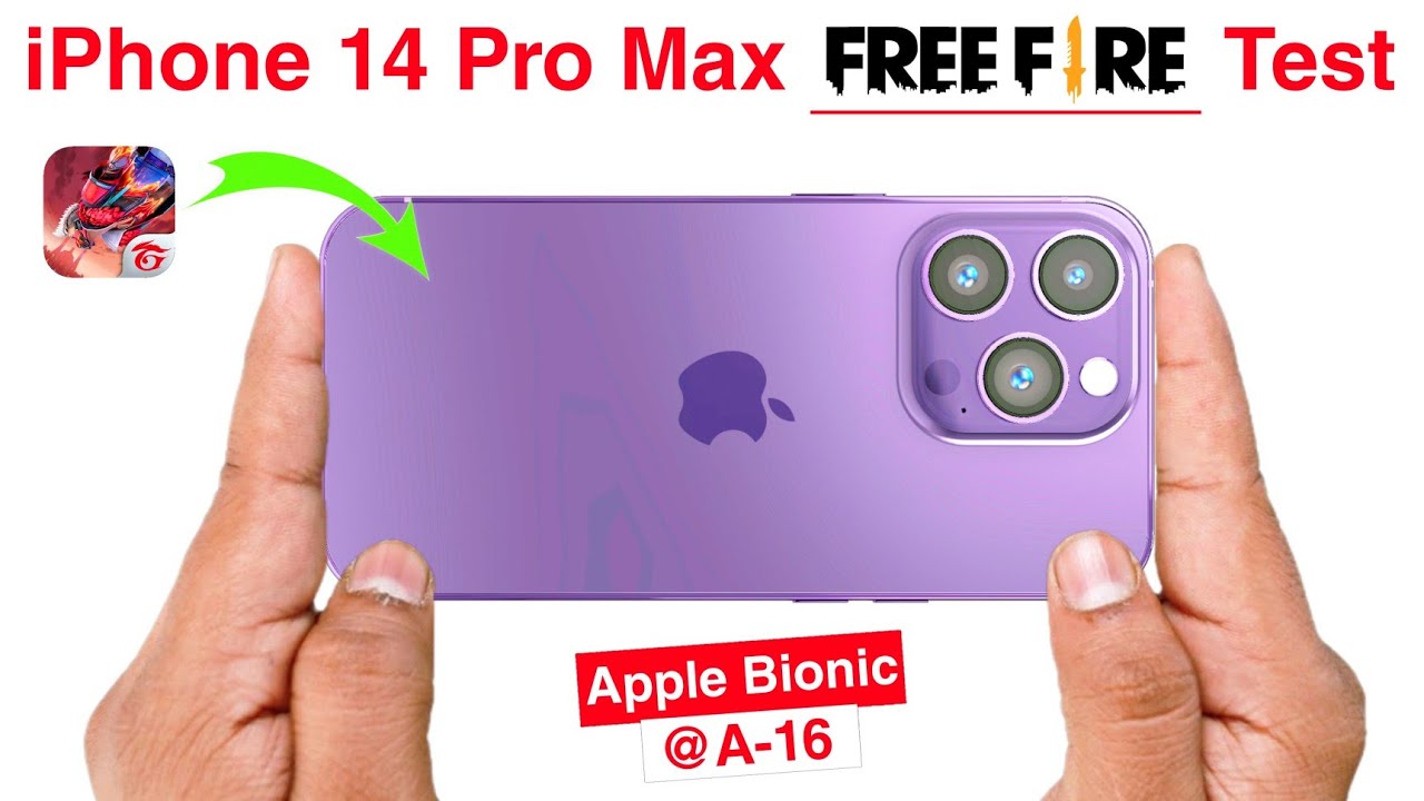 iPhone 14 Pro Max Free Fire Gaming test