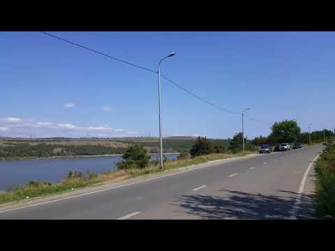 Tbilisi 4k video. Lisi lake - озеро Лиси сверху - ლისის თბა 28.08.2018