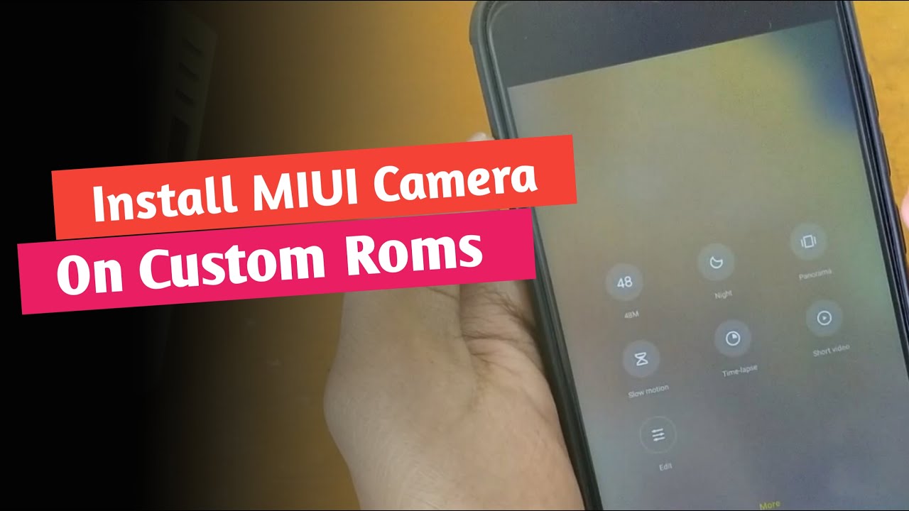 ANX Camera | Install MIUI Camera On Custom Roms 🔥🔥🔥 - YouTube