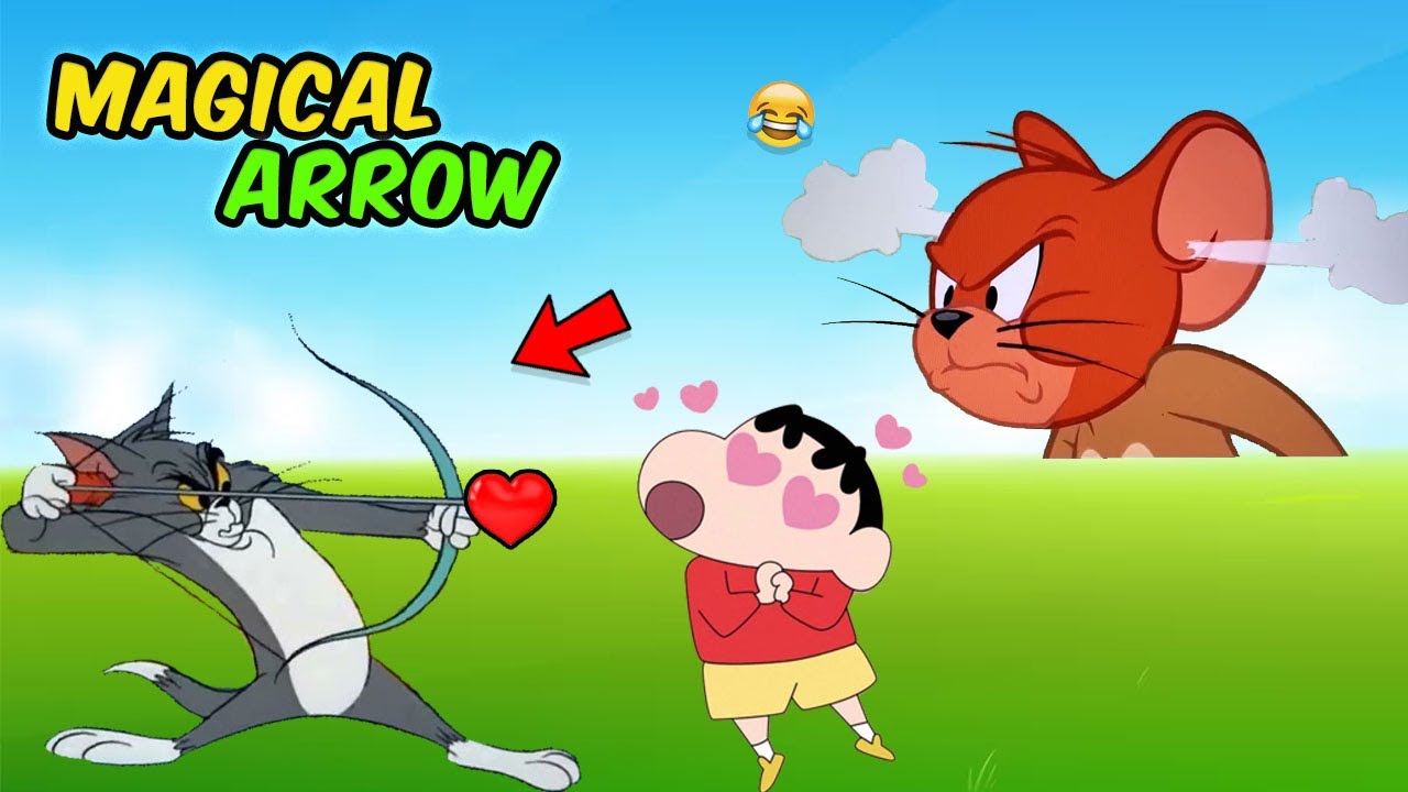 Shinchan Got Magical Arrow | Funny Game | DigiOn Gamer - YouTube
