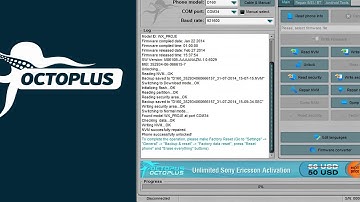 LG D160 Unlock and Repair IMEI with Octoplus Box