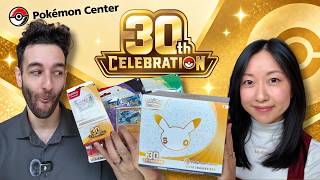 We Opened the Pokémon Center 30th Celebration ETB!