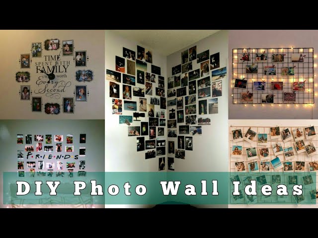 30 DIY Photo Wall Ideas | Room Decoration | Love Carlos class=