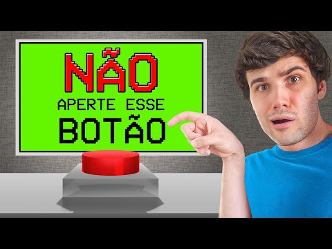 Видео: NÃO APERTE ESSE BOTÃO EM HIPÓTESE ALGUMA! - Dont't Touch this Button (JOGO COMPLETO)