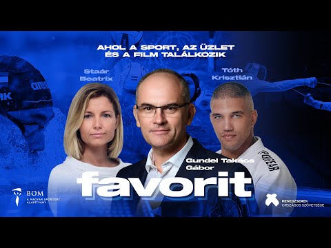 Tóth Krisztián cselgáncsozó és az Eddie, a sas | FAVORIT #2 Gundel Takács Gáborral