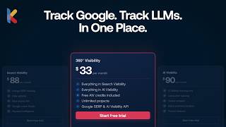 Track Your AI Visibility and Google Rankings in One Platform