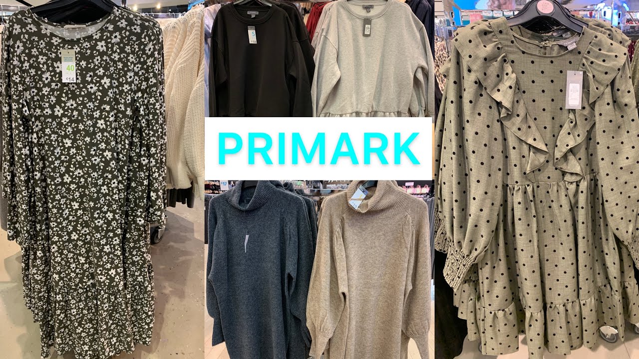 Primark women’s long dresses new collection November 2020