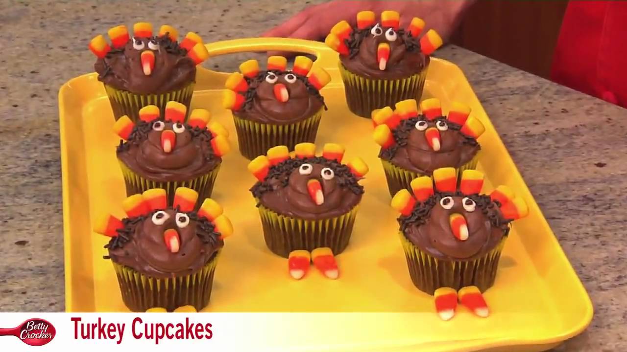 turkey cupcakes