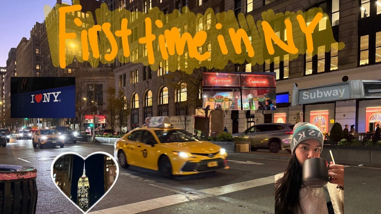 FIRST TIME IN NEW YORK!! 🗽 