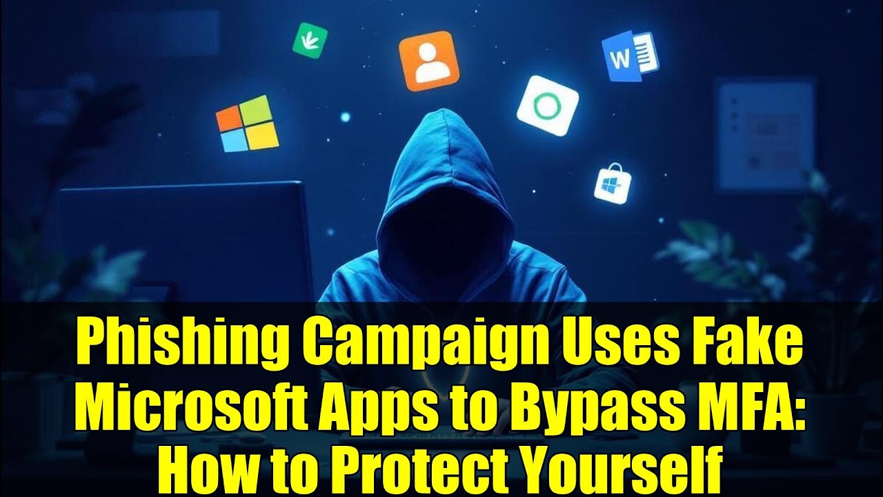 Phishing Campaign Uses Fake Microsoft Apps to Bypass MFA: How to Protect Yourself
