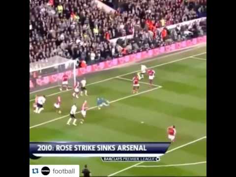 Tottenham vs arsenal Danny Rose wonder goal