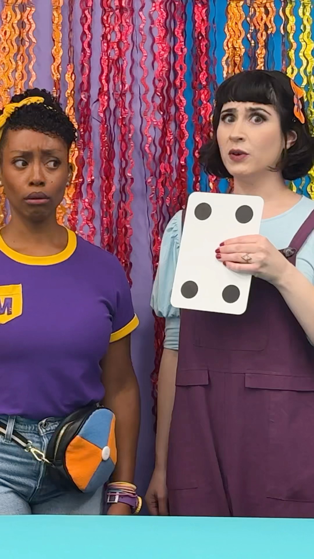 How does Meekah's MAGIC Card trick work? Count the dots! #blippi #shorts