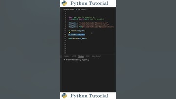 3 Ways To Delete Files With Python | Python Tutorial
