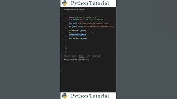 3 Ways To Delete Files With Python | Python Tutorial