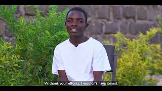 From the streets to classroom - Benard's story screenshot 1