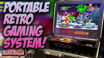 The Ultimate Retro-gaming case for your Raspberry Pi4!!!