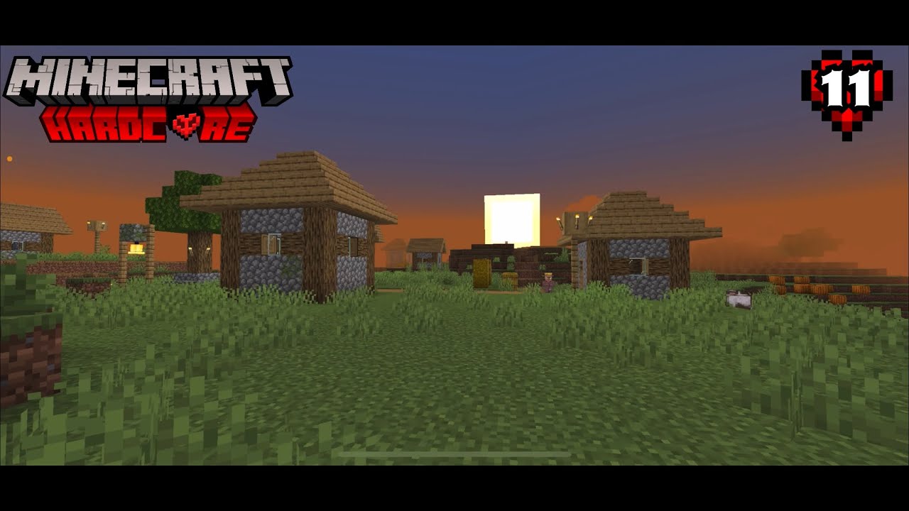 My Perfect Start In Minecraft Hardcore ! Day 11 - YouTube