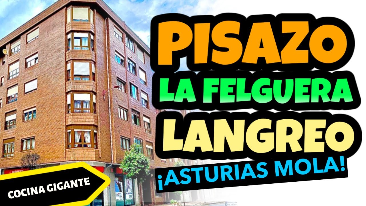 NO DISPONIBLE | LANGREO, Asturias | GRAN PISO CON ASCENSOR | COCINA ENORME | Súper Céntrico!