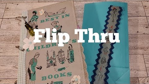 Flip Through of Vintage Children