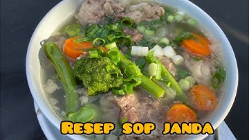 Menu sahur dan buka puasa resep sop sapi daging muda