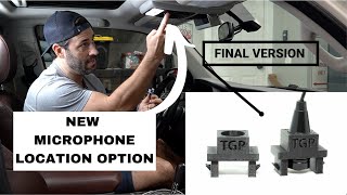 New 4Runner Sony Microphone Mount Retains Factory Mic Location | Trail Grid Pro