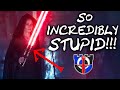 Why Evil Rey's swiss army double-bladed lightsaber is HORRIBLE - STAR WARS episode 9 trailer