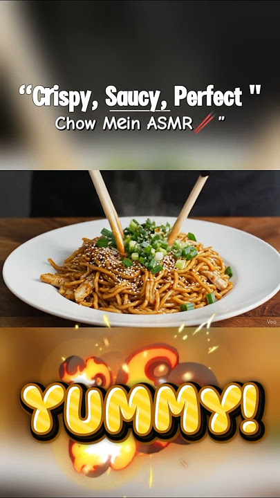 “Crispy, Saucy, Perfect – Chow Mein ASMR🥢” #shortvideo #shorts #food #cooking