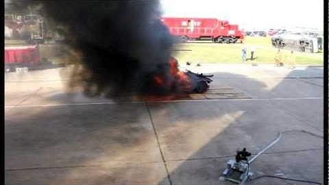 Tri-Max Super 280 with Foam Monitor Package live fire demonstration