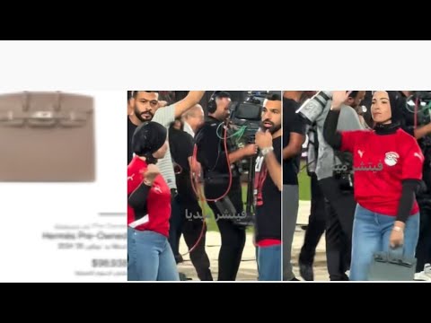 بكاء زوجة محمد صلاح لتاهله لكأس العالم بالصور ما ثمن شنطة ماجي ام مكه