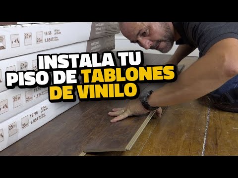 Video: ¿Se pueden instalar los pisos de tablones de vinilo en forma de espiga?