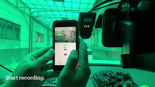 H-DVR Viewer APP行車記錄器示範影片