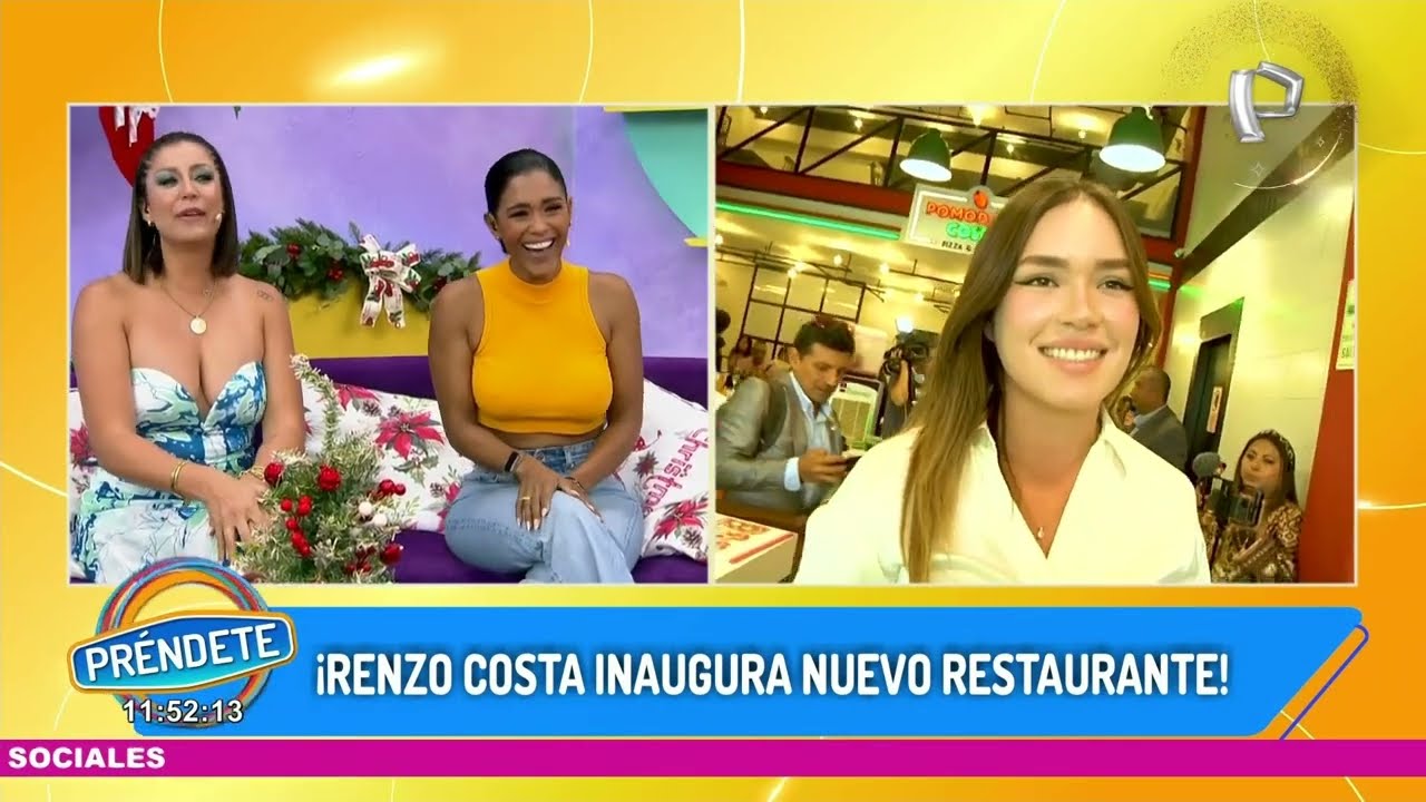 Renzo Costa incursiona en la gastronomía y abre restaurante de pastas