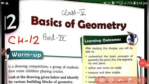 Class 5 maths | Chapter 12 Basics of Geometry Part 4 | MKD Agrim Academy