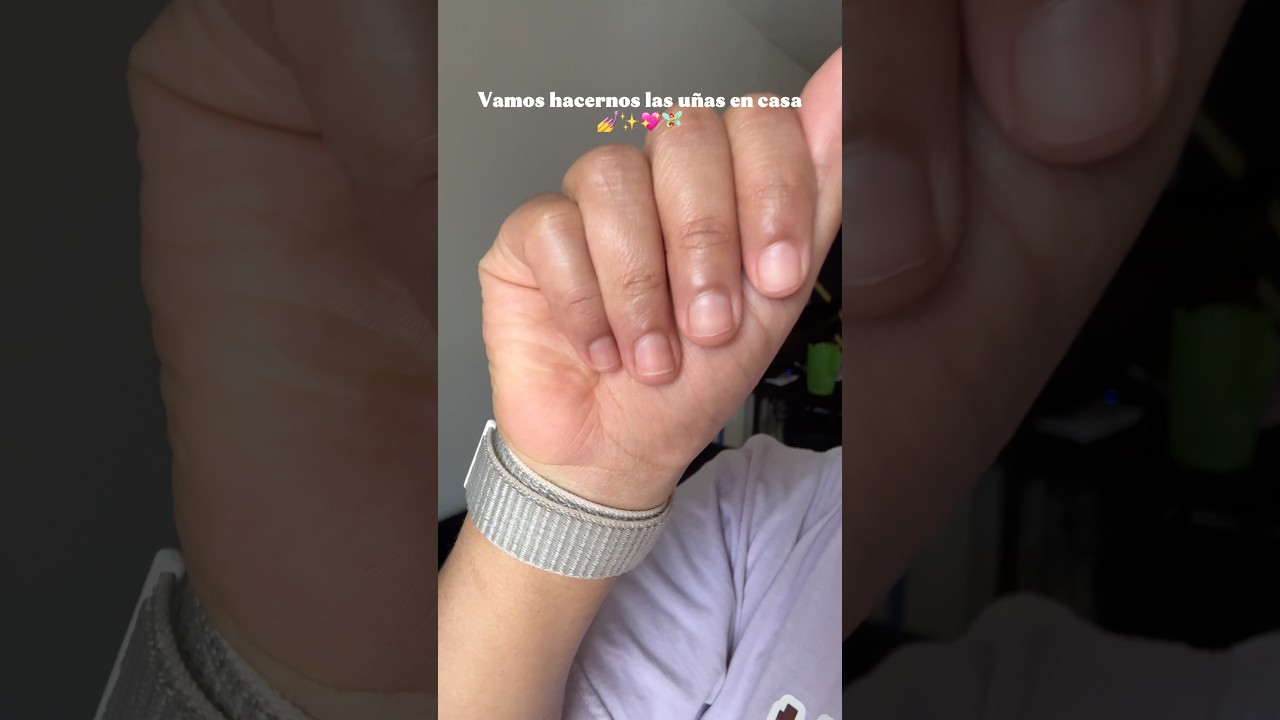 Uñitas en casa para ahorrarnos $ 💸 