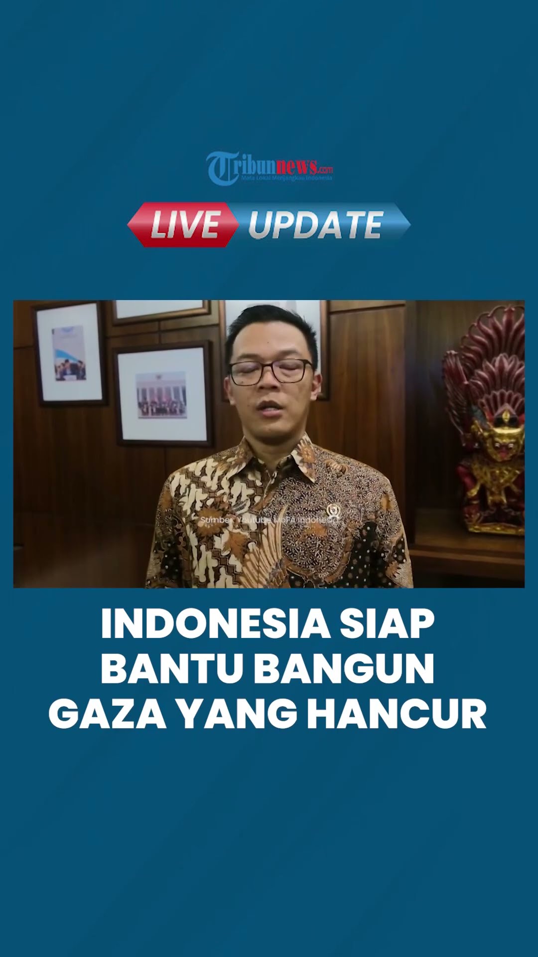 Indonesia Siap Pulihkan Gaza yang Hancur seusai Gencatan Senjata, Minta Akses Kirim Bantuan