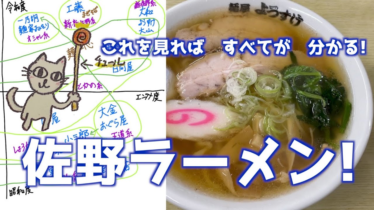 【４K】【佐野ラーメン】（ほぼ）全てが分かる！【（ほぼ）永久保存版！】#佐野ラーメン