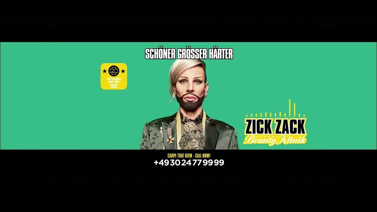 Rammstein — Zick Zack (Instrumental / Studio Quality) + TABS YouTube