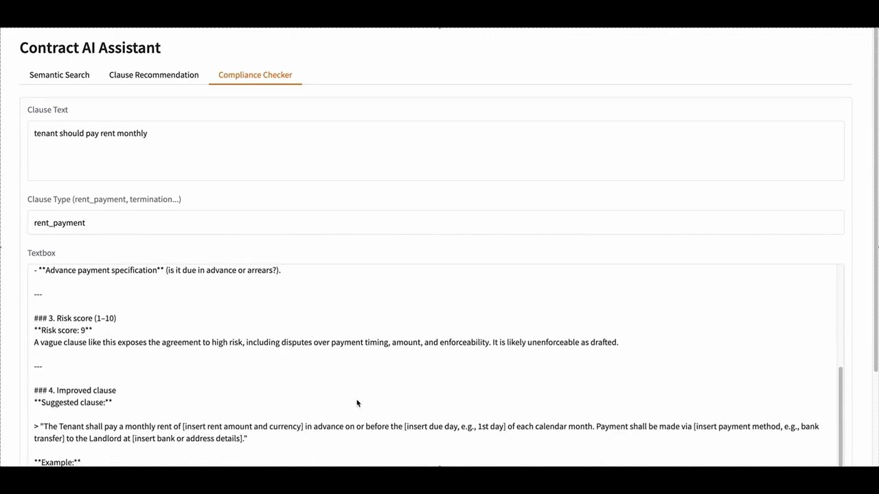 LLM-Powered Contract AI Assistant: Speed Up Legal & Business Tasks