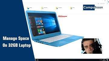 Clear Space On 32GB Such as the HP Stream 32GB Laptop